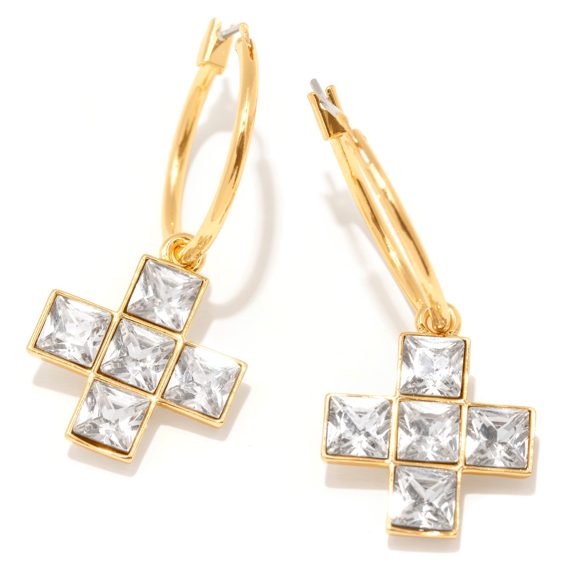 Venezia Crystal Hoops