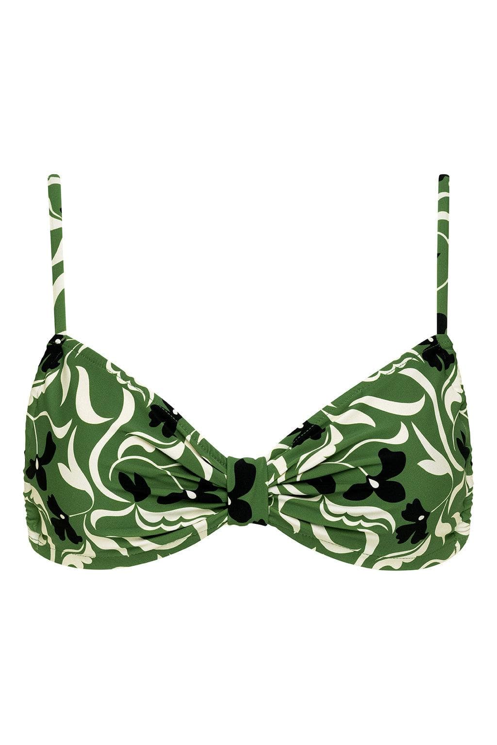 Veronica Floral Devin Bikini Top