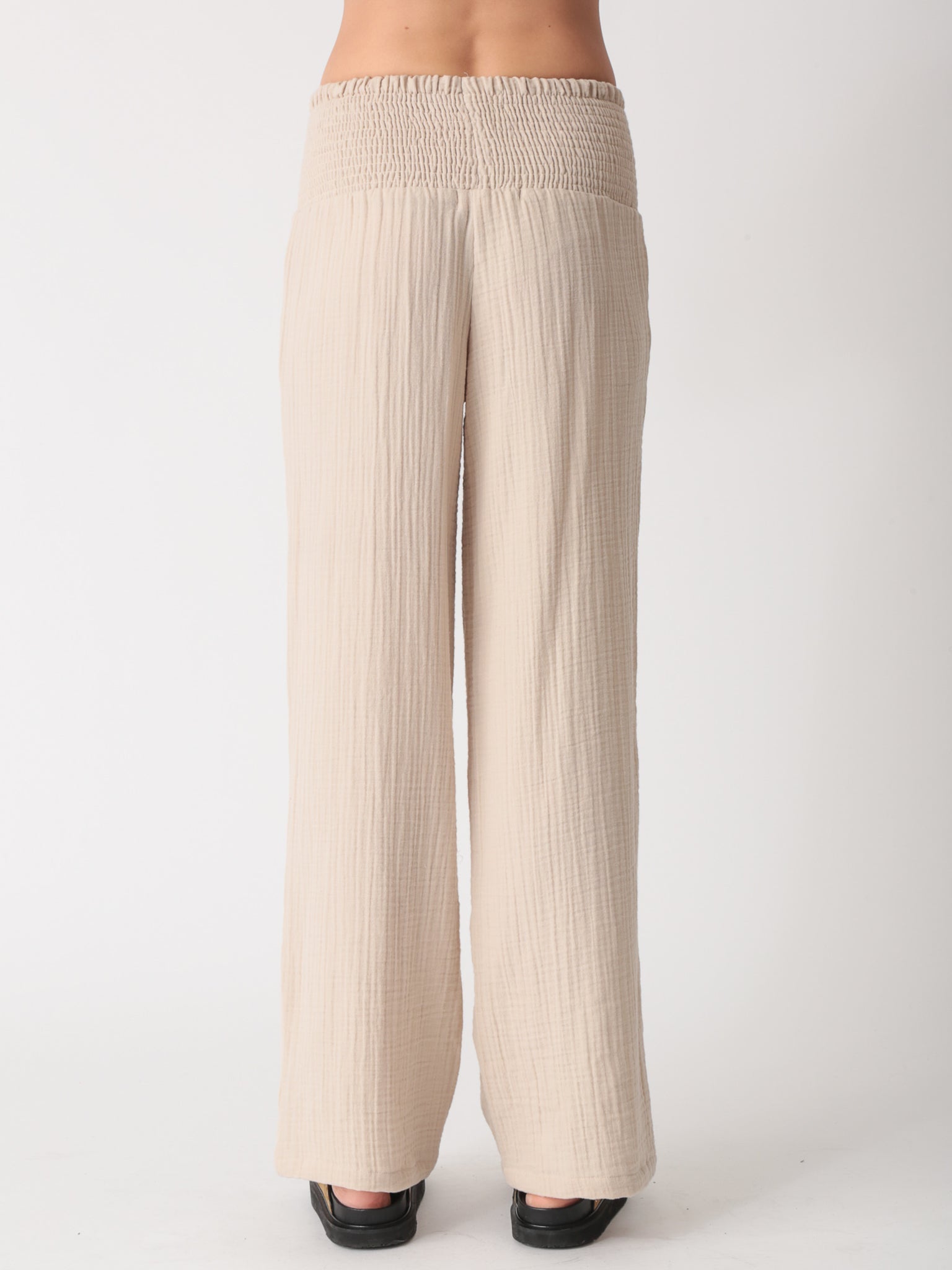 Beach Gauze Pant - Stone