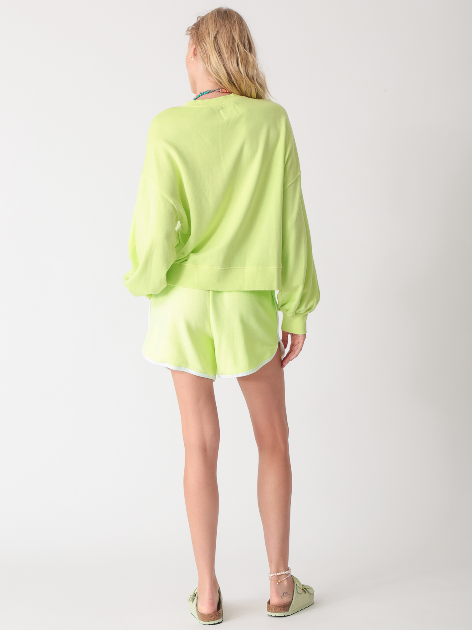 Balloon Sweatshirt - Lime