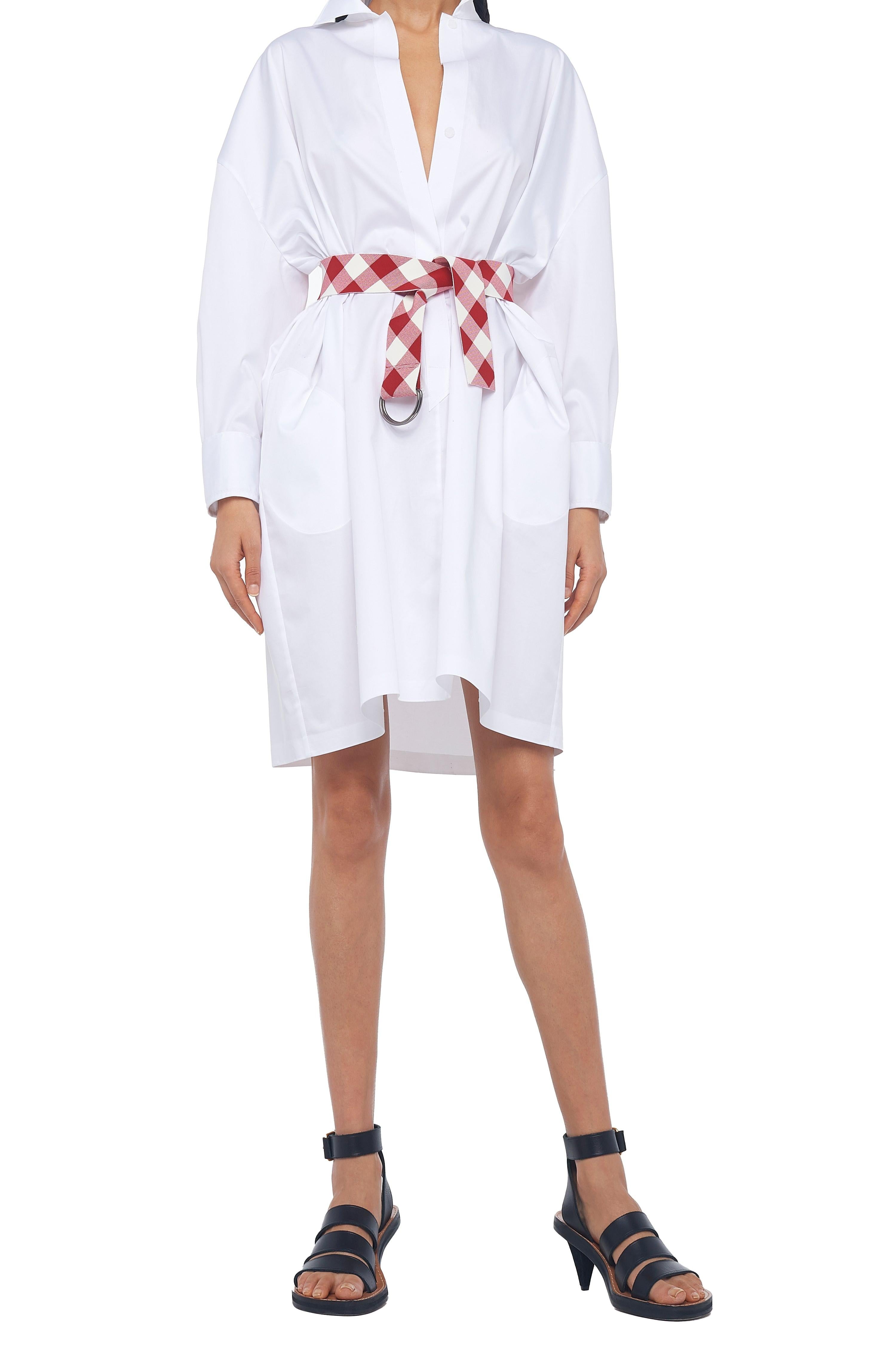 OVERSIZE BF NK SHIRT DRESS
