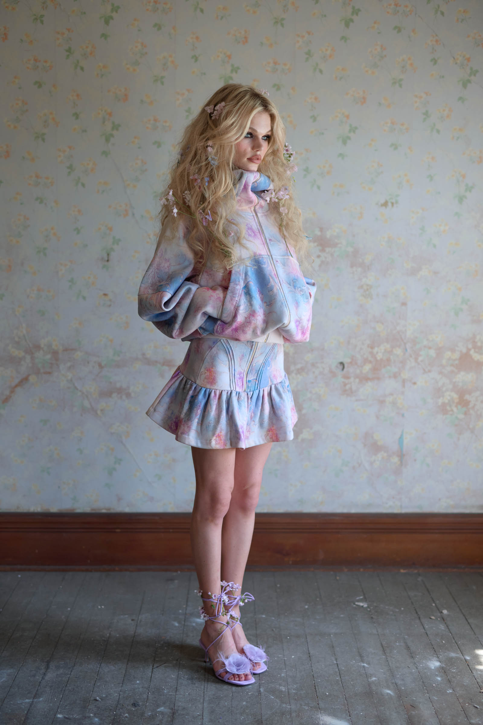 The Dusk Heather Skirt