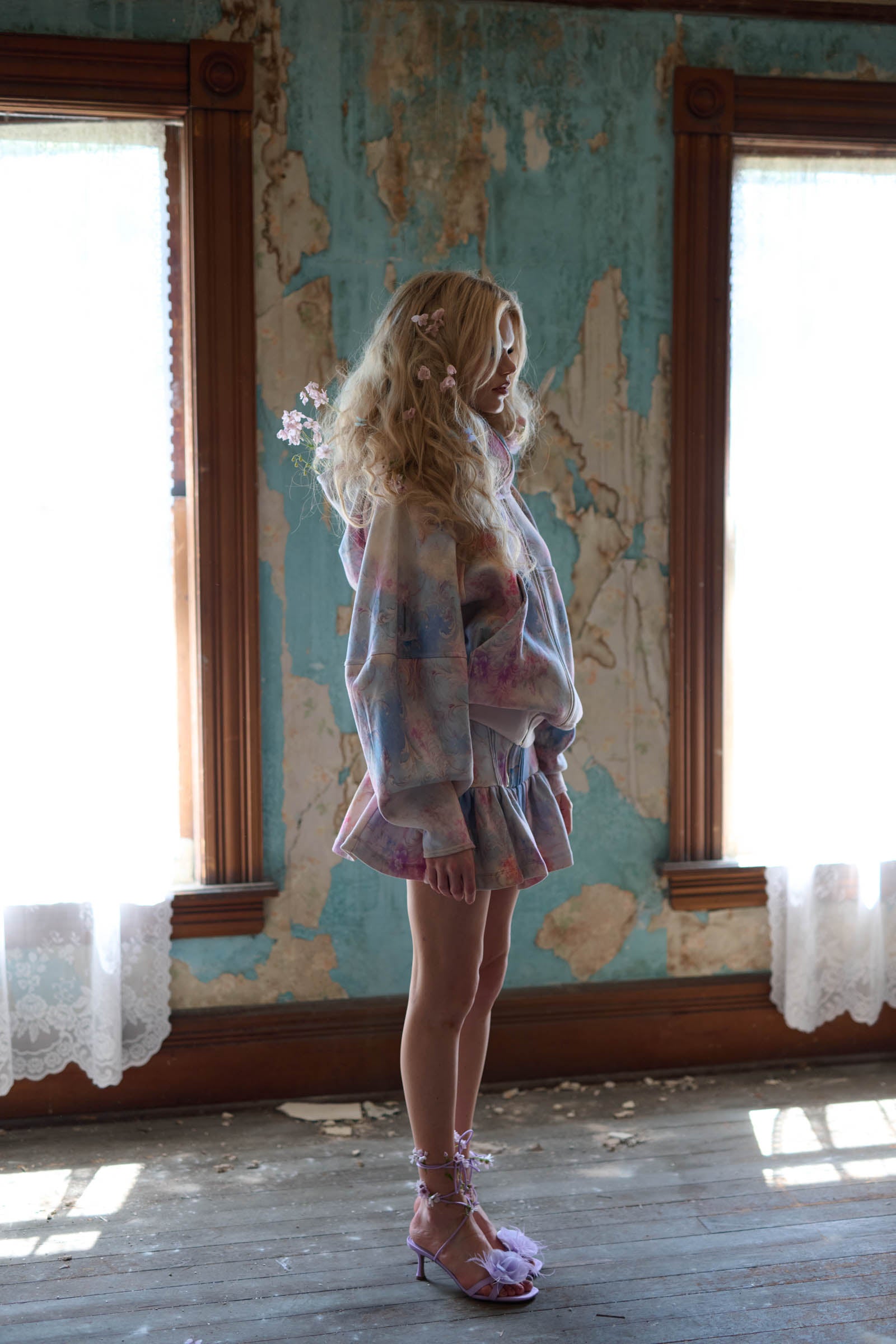 The Dusk Heather Skirt