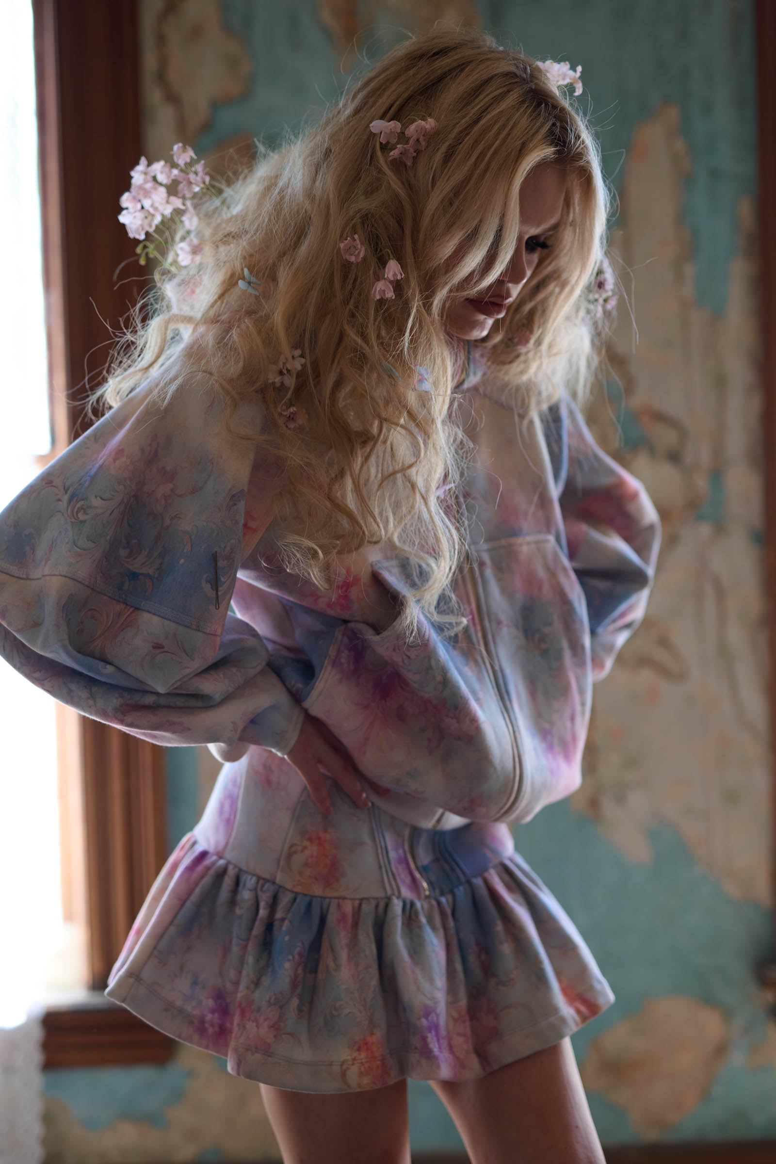 The Dusk Heather Skirt