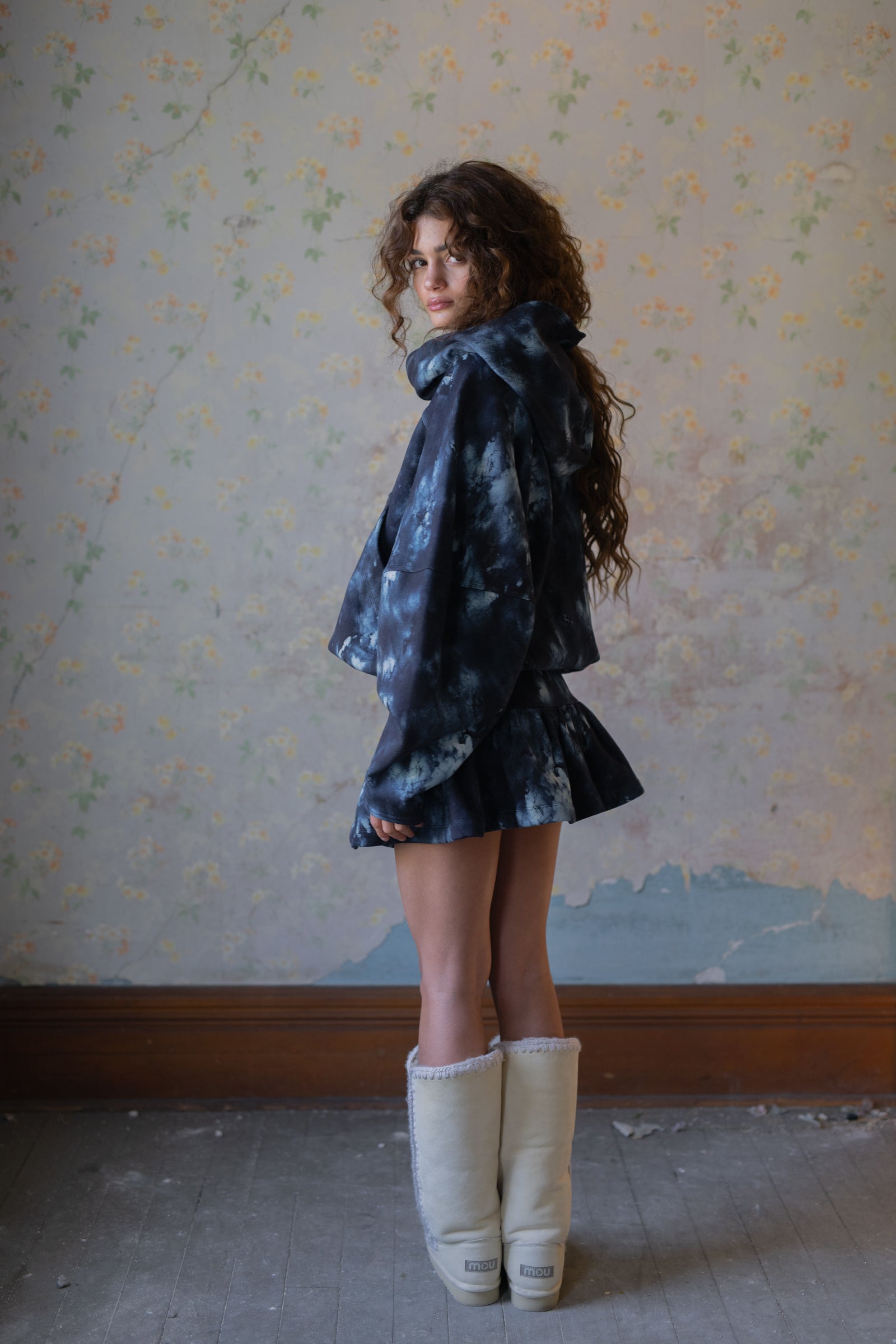 The Indigo Girl Heather Skirt