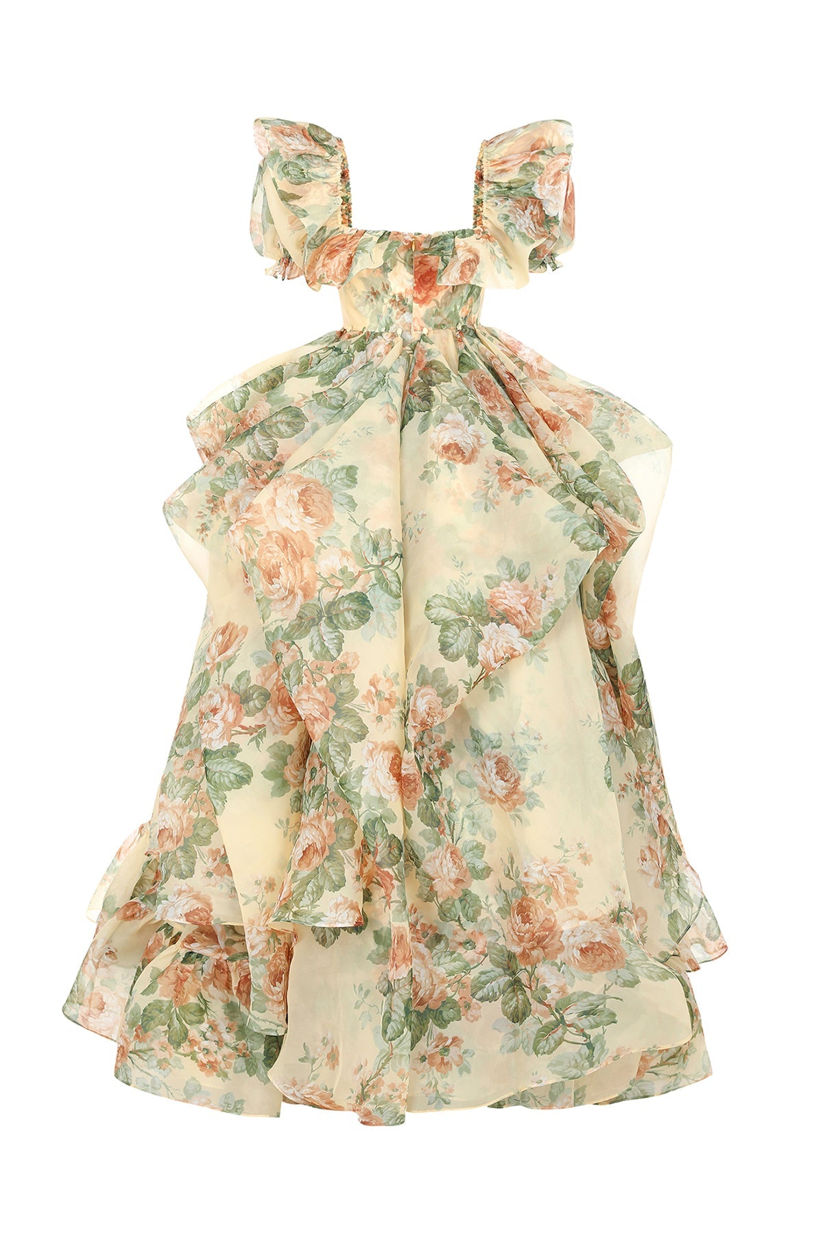 The Butter Rose In Bloom Bridal Gown