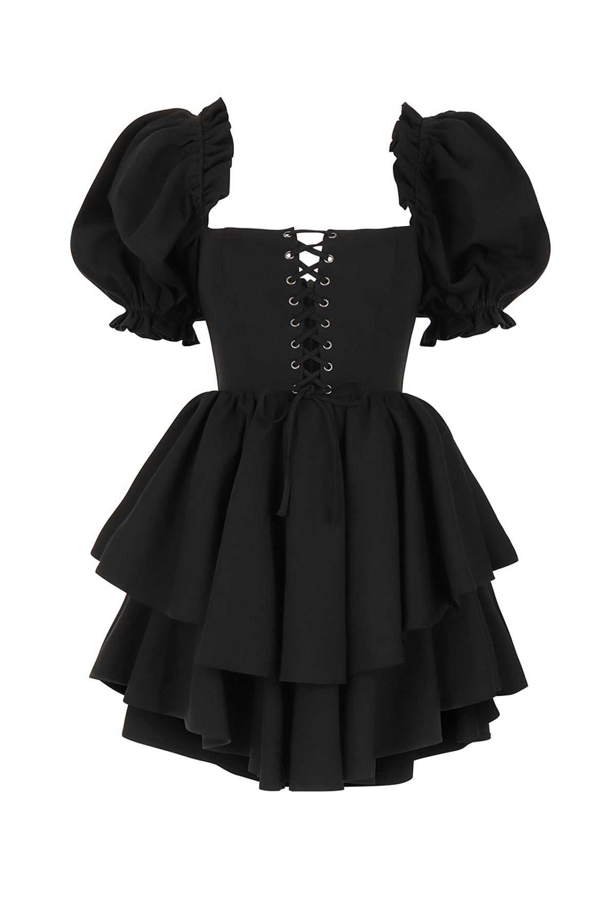 The Caviar Lace Up Party Dress