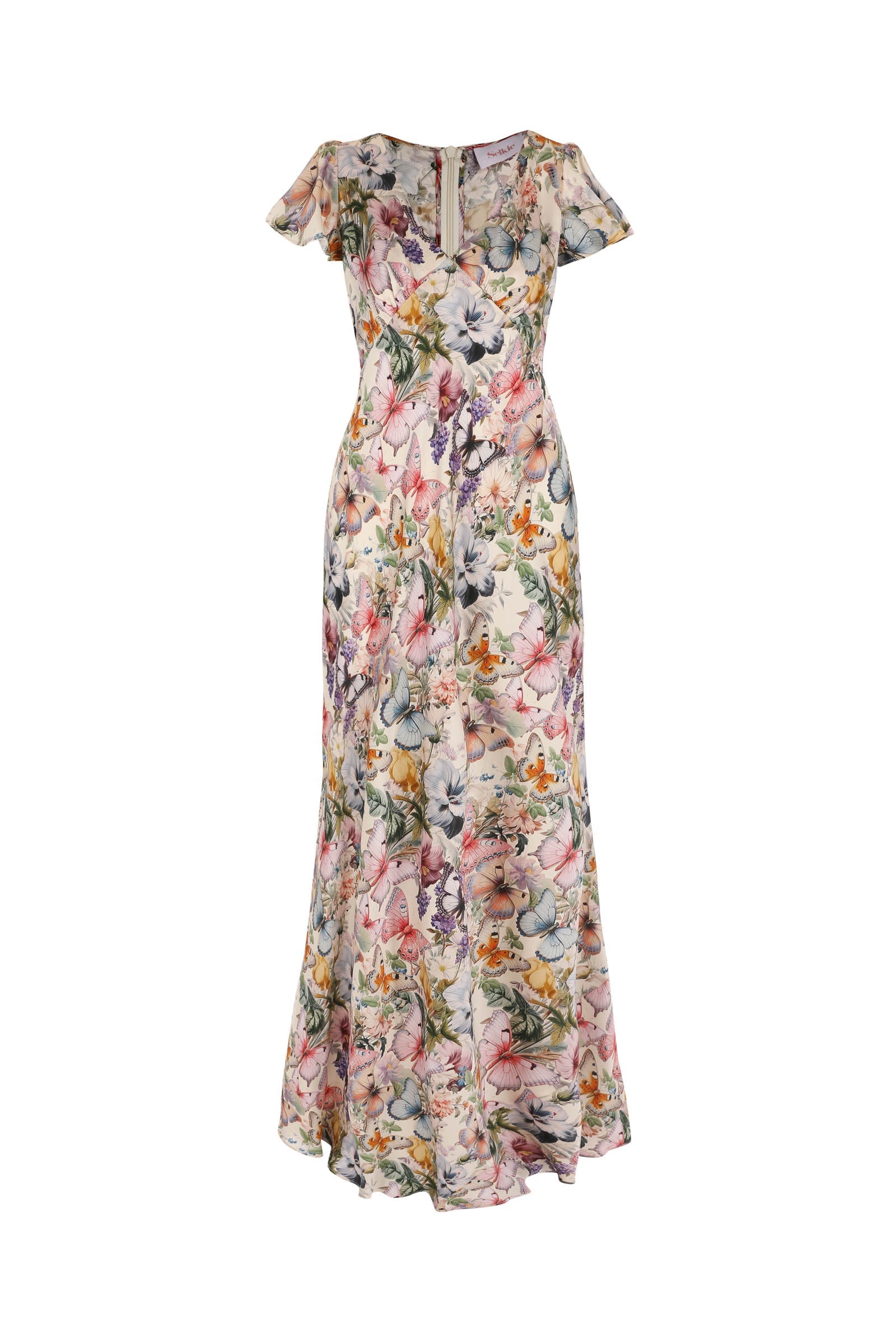 The Butterfly Botanics Flutter Slip Dress