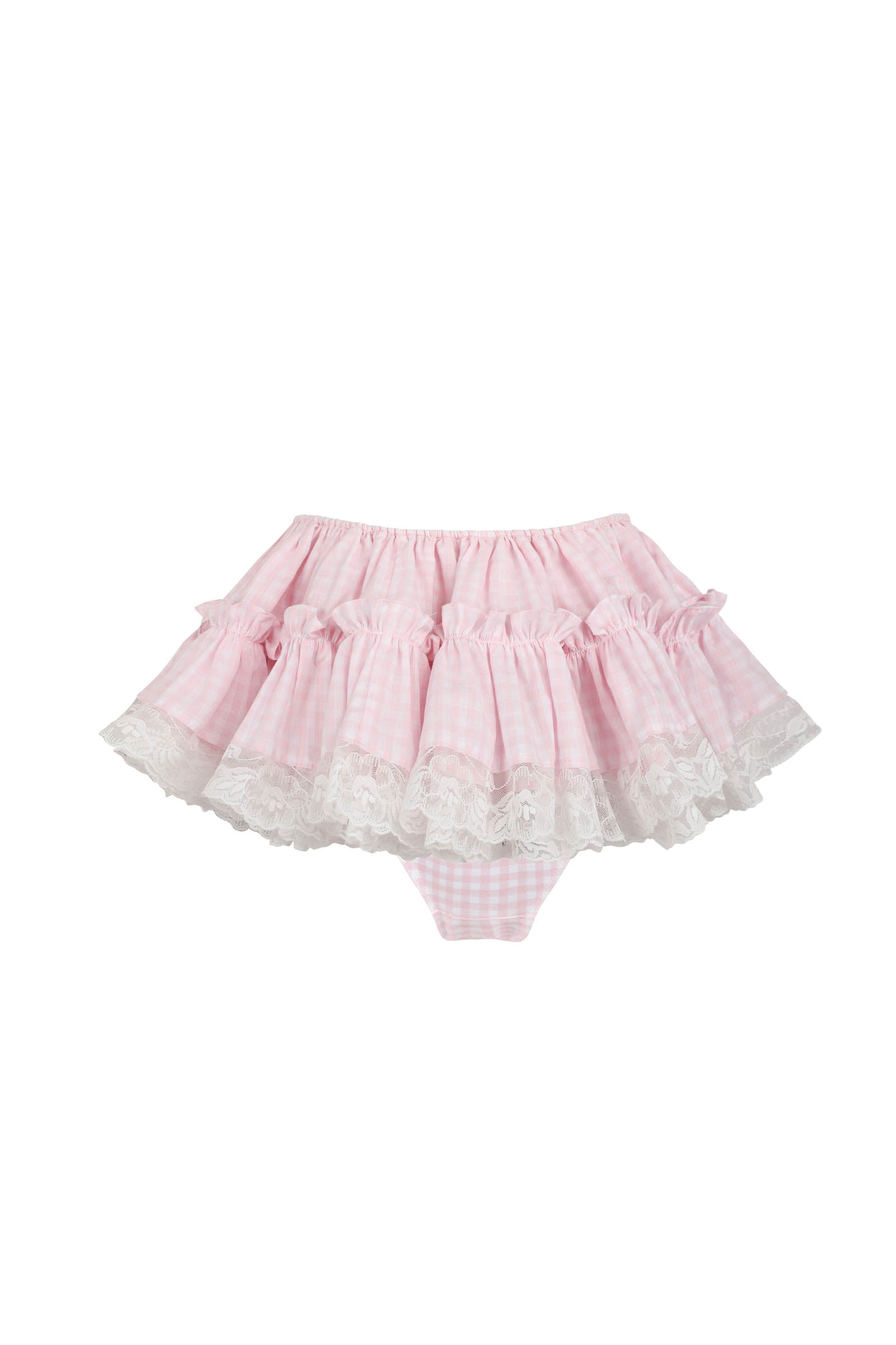 The Pink Gingham Degas Skirt