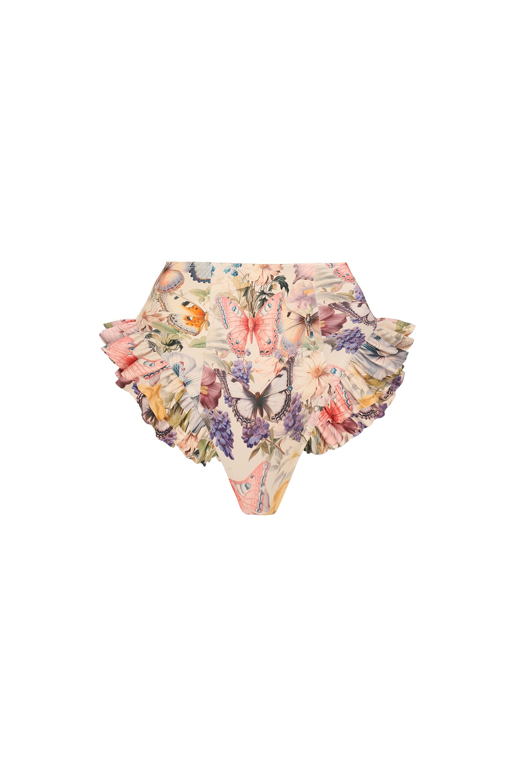 The Butterfly Botanics Ruffle Bikini Bottoms