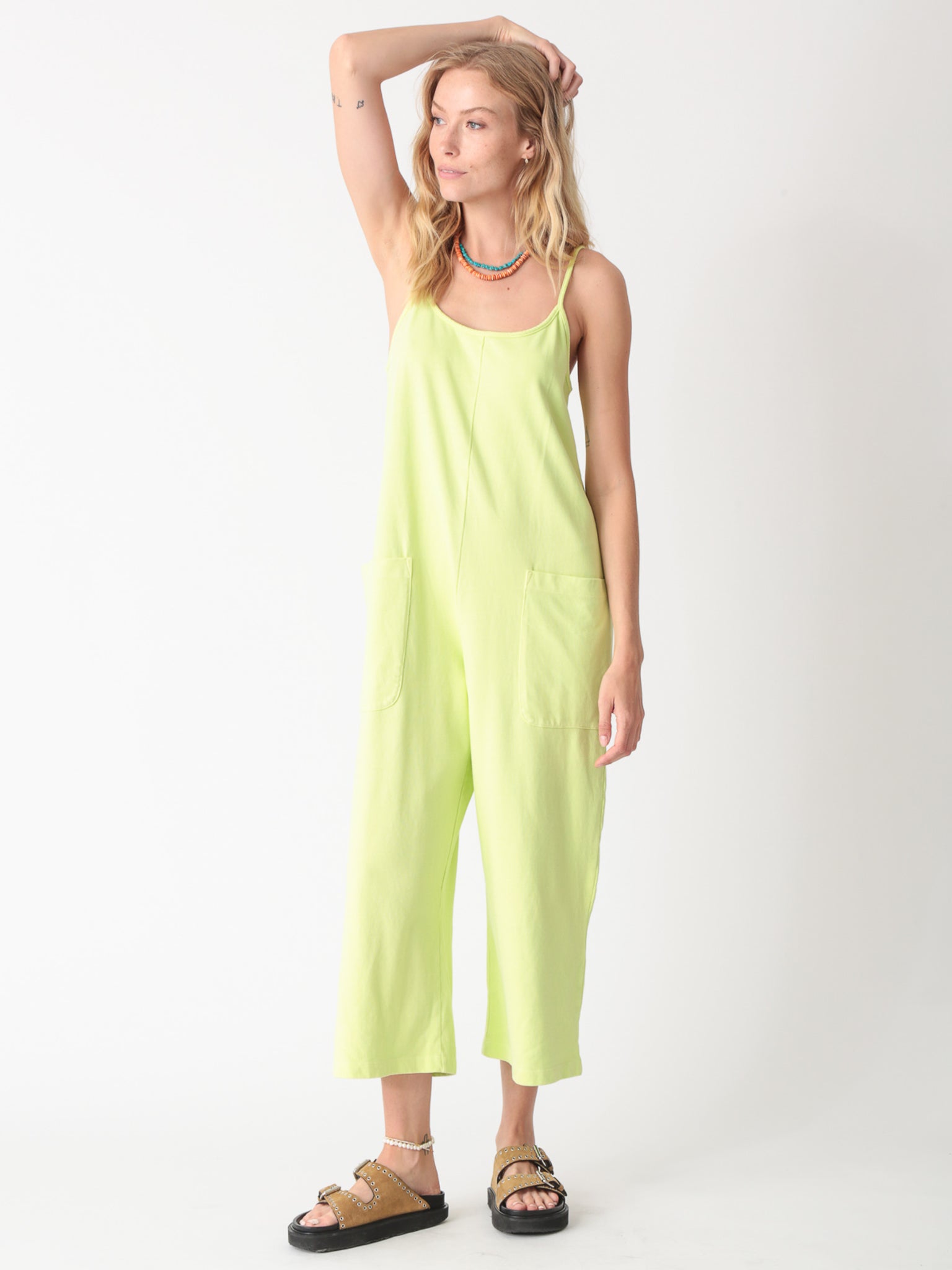 Nina Jumpsuit - Lime