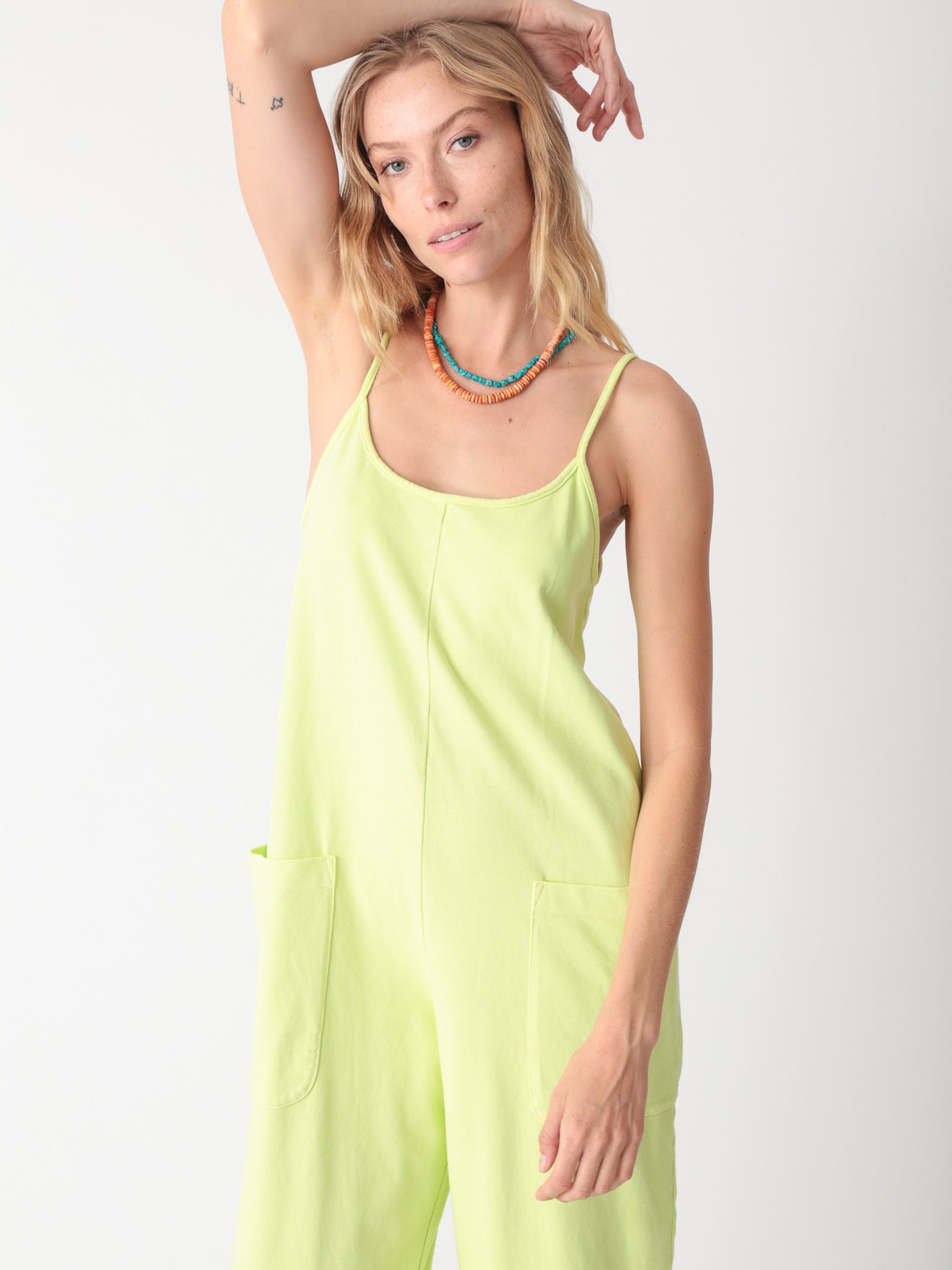 Nina Jumpsuit - Lime