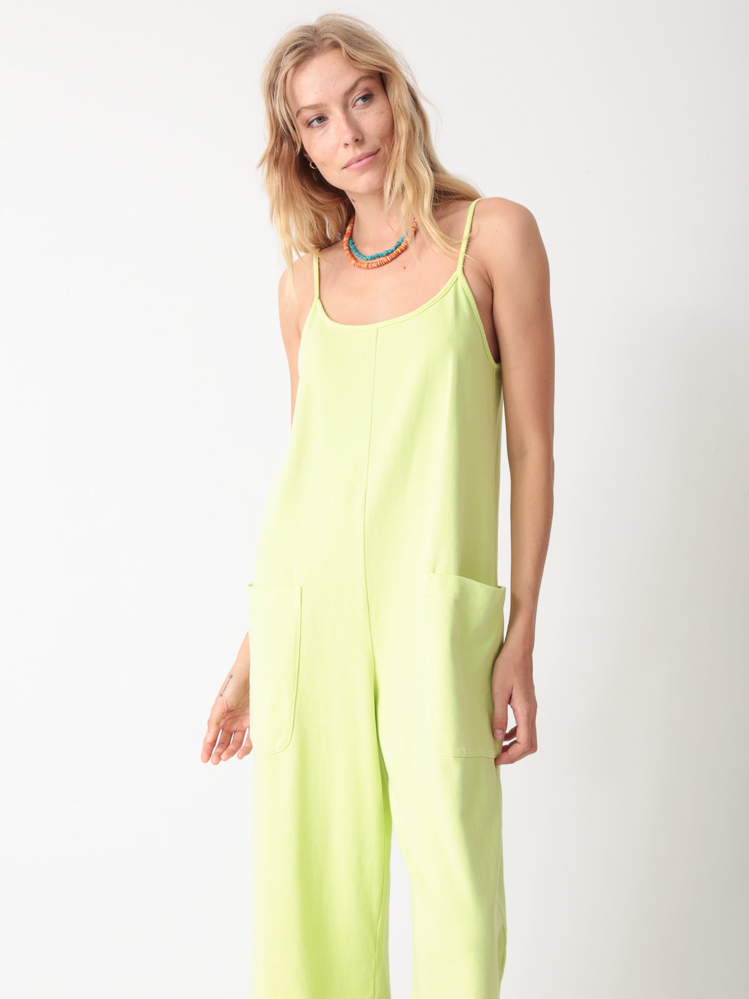 Nina Jumpsuit - Lime