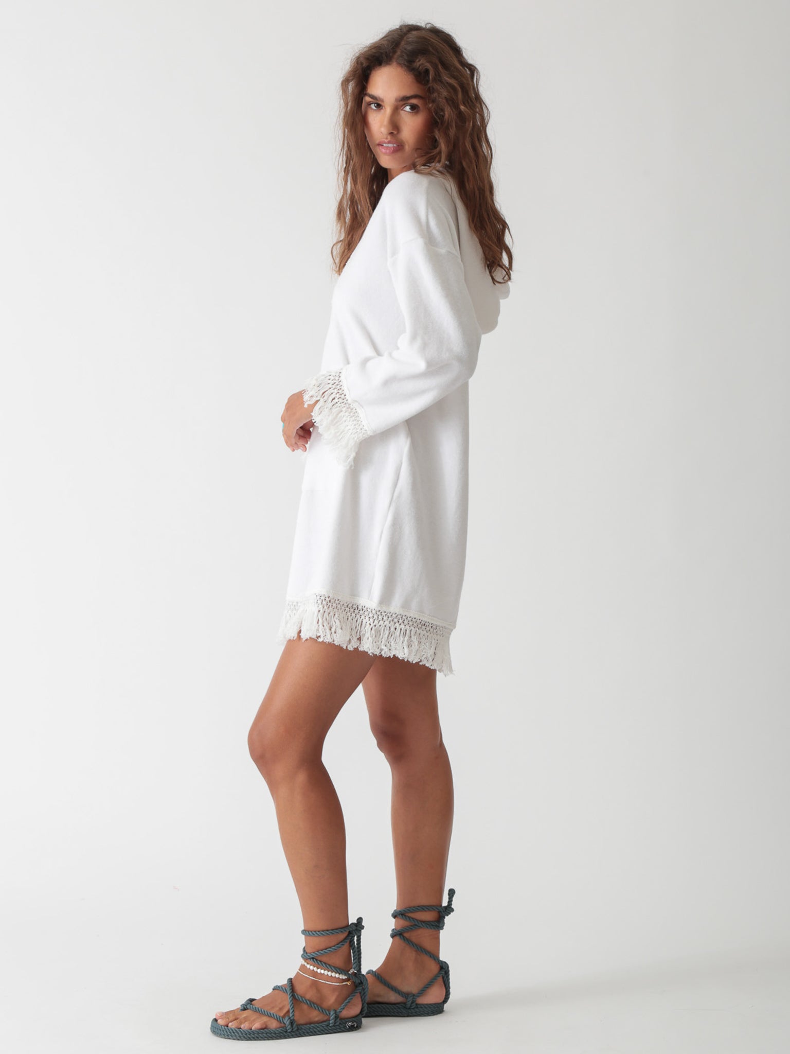 Beach Poncho - Cloud