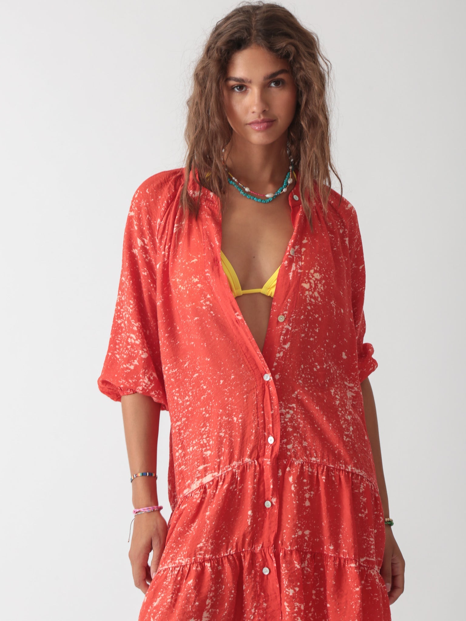 Clarissa Dress - Chili
