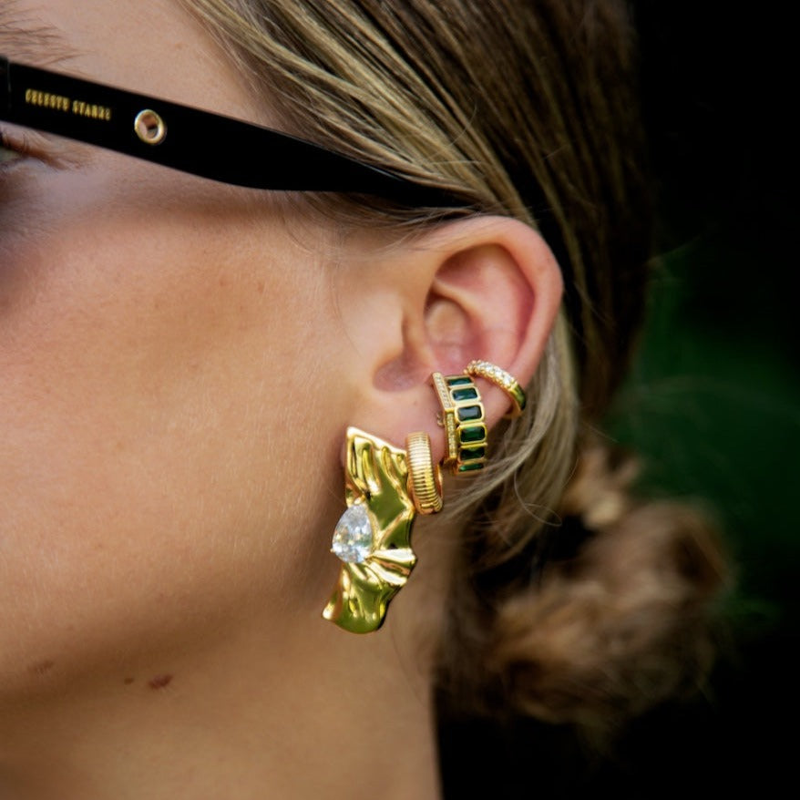 Gilded Glamour Earrings