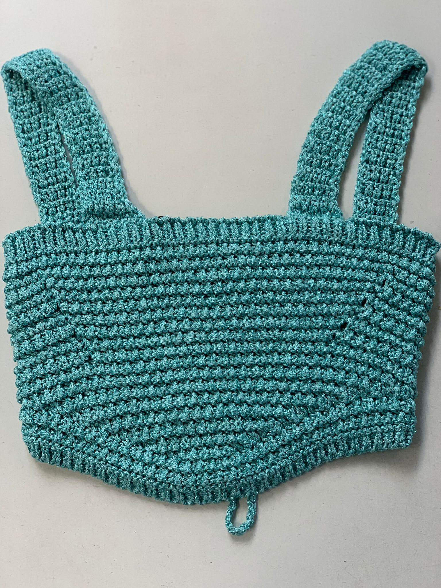 Noe Metallic Knit Corset