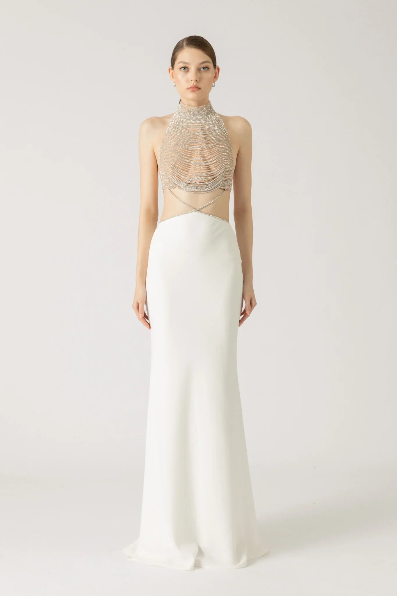 Zara Gown - White