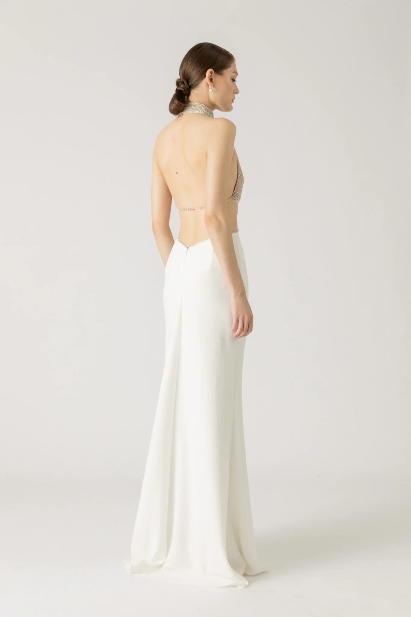 Zara Gown - White