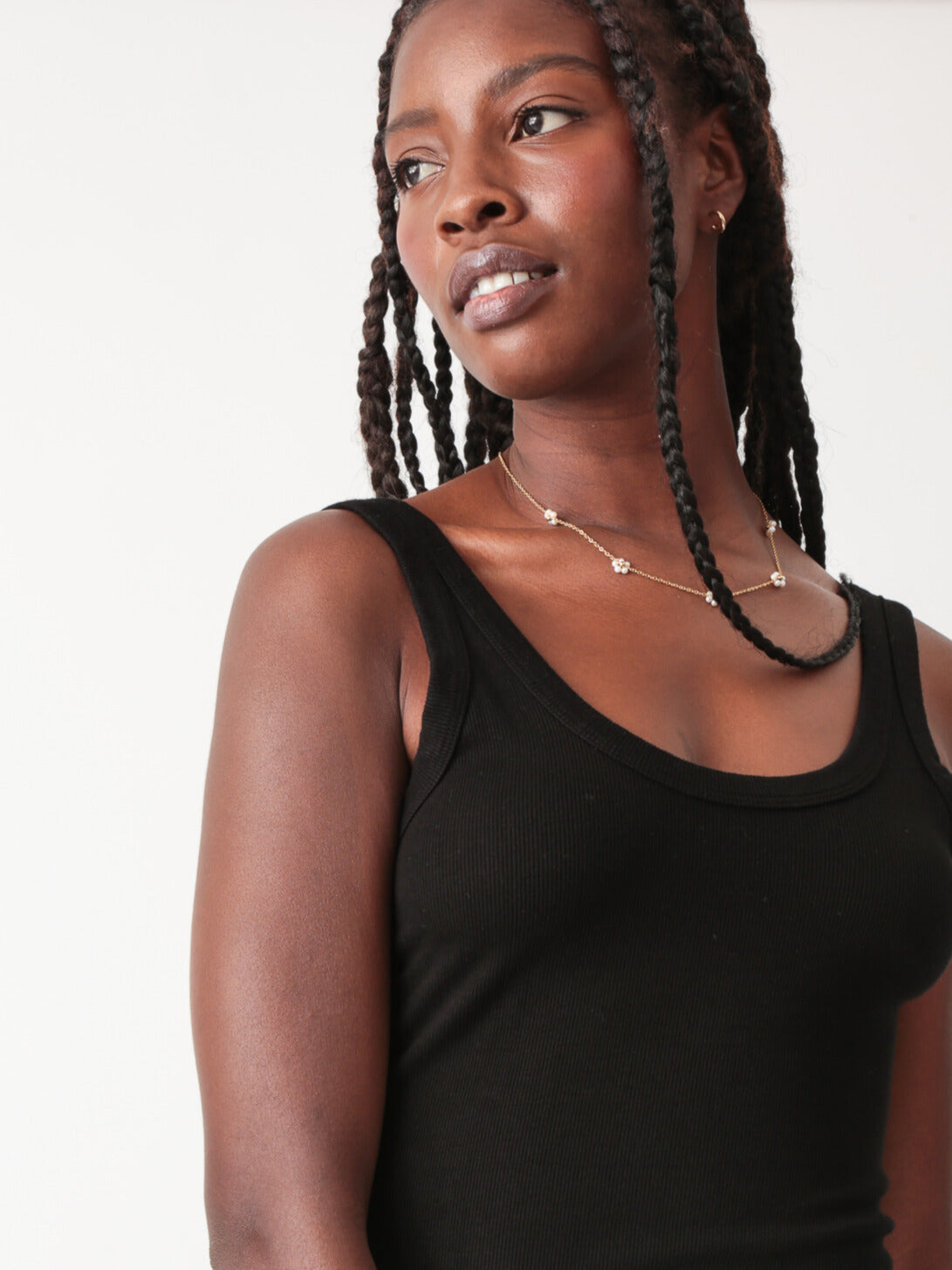 Charlie Rib Dress - Onyx