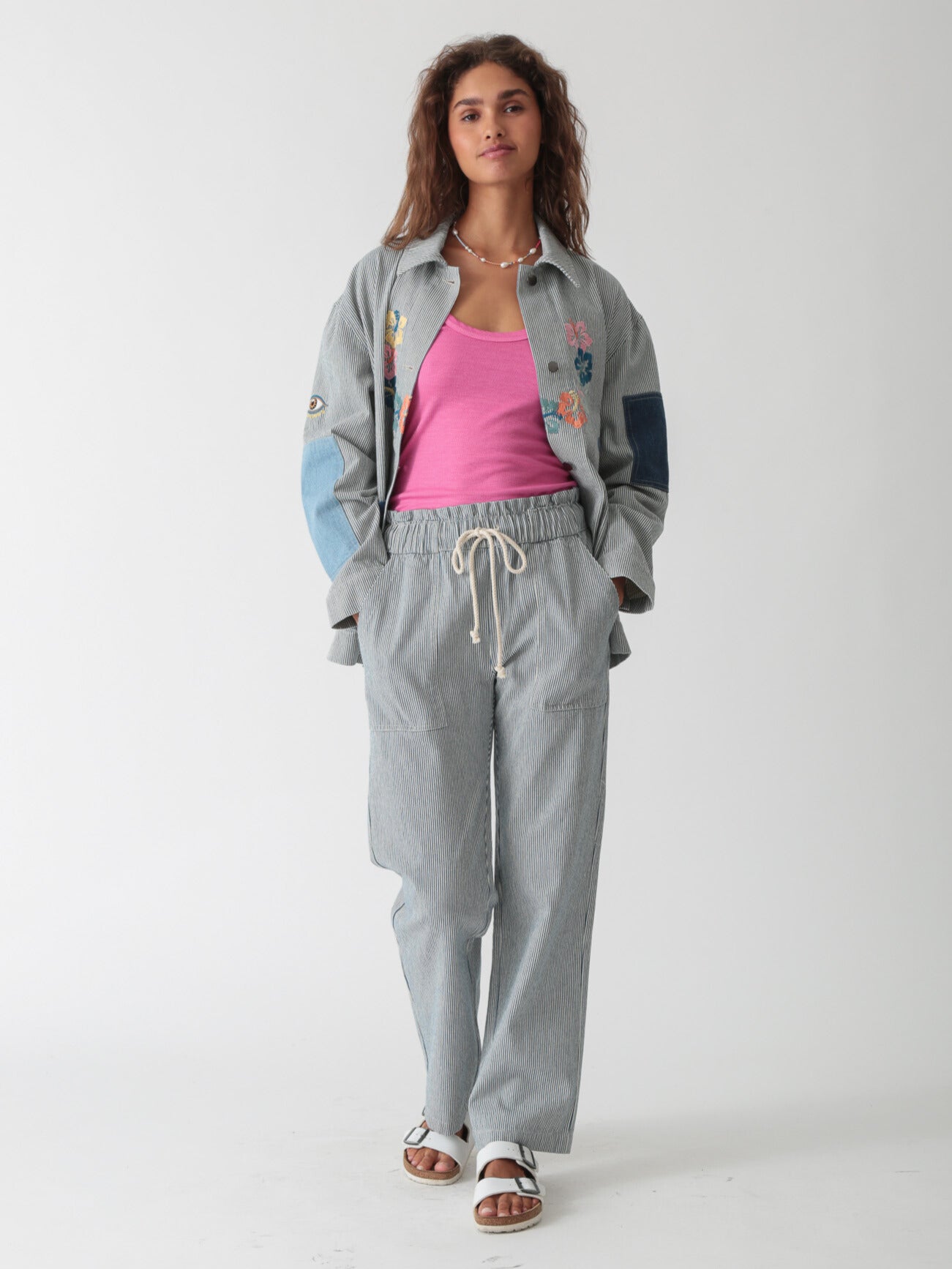 Chore Jacket - Indigo Stripe