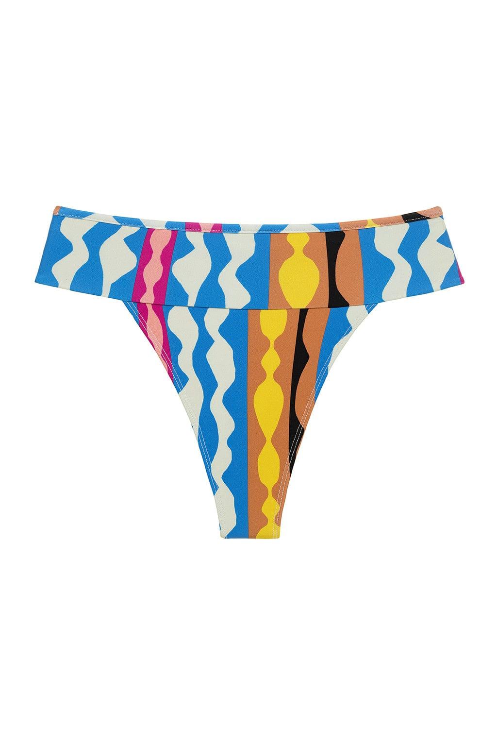 Abstract Tamarindo Binded Bikini Bottom