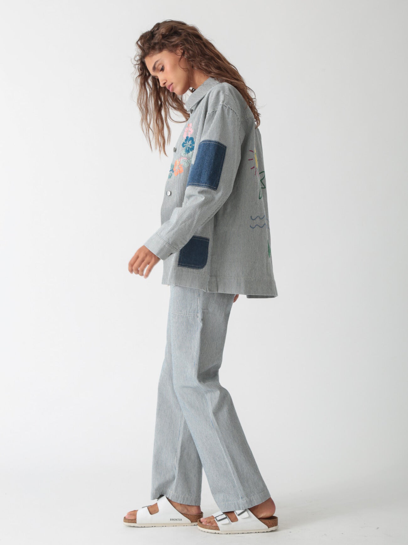 Chore Jacket - Indigo Stripe