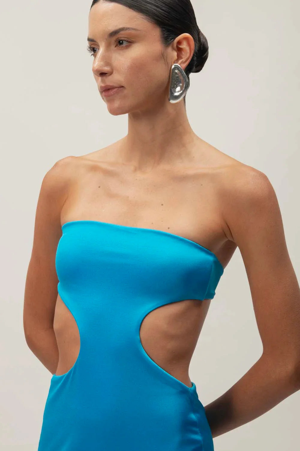 Mambo Asymmetric Mini Dress