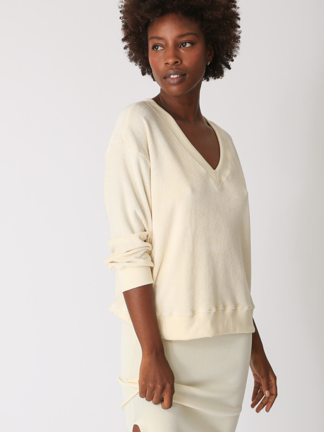 AVA SWEATSHIRT | ELECTRIC & ROSE