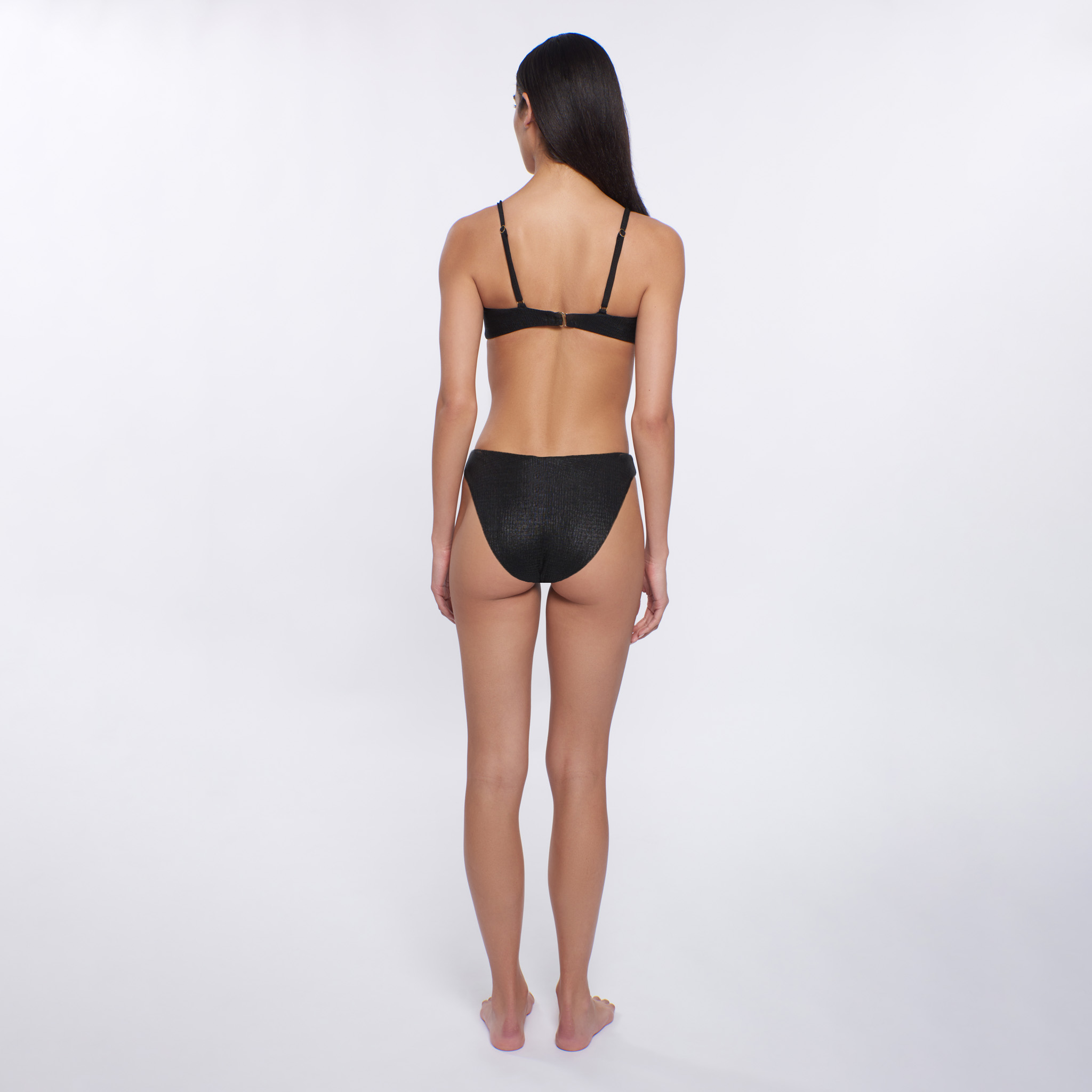 Bella Textured Bikini Bottom