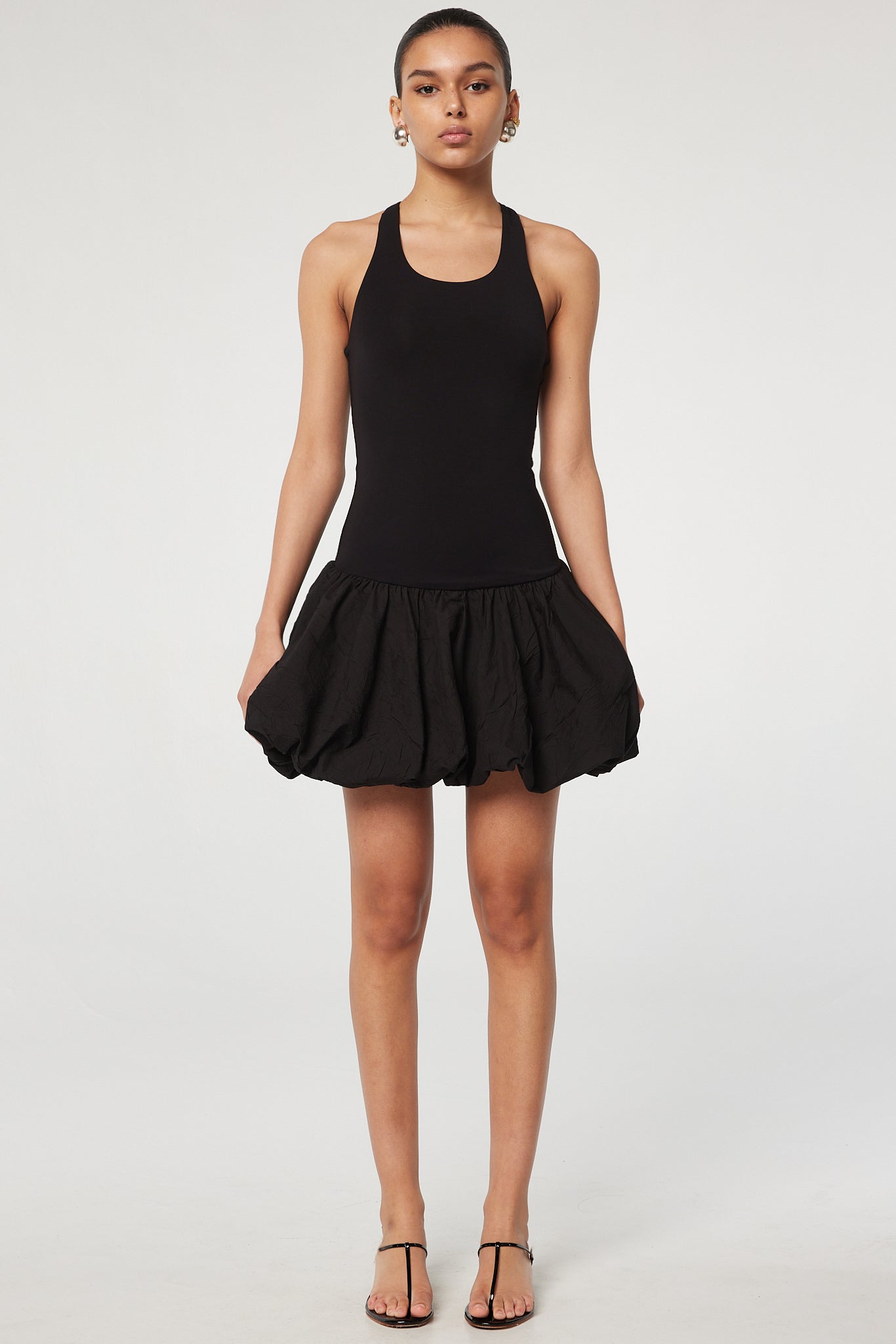 BIRCH DRESS BLACK - The Line by K