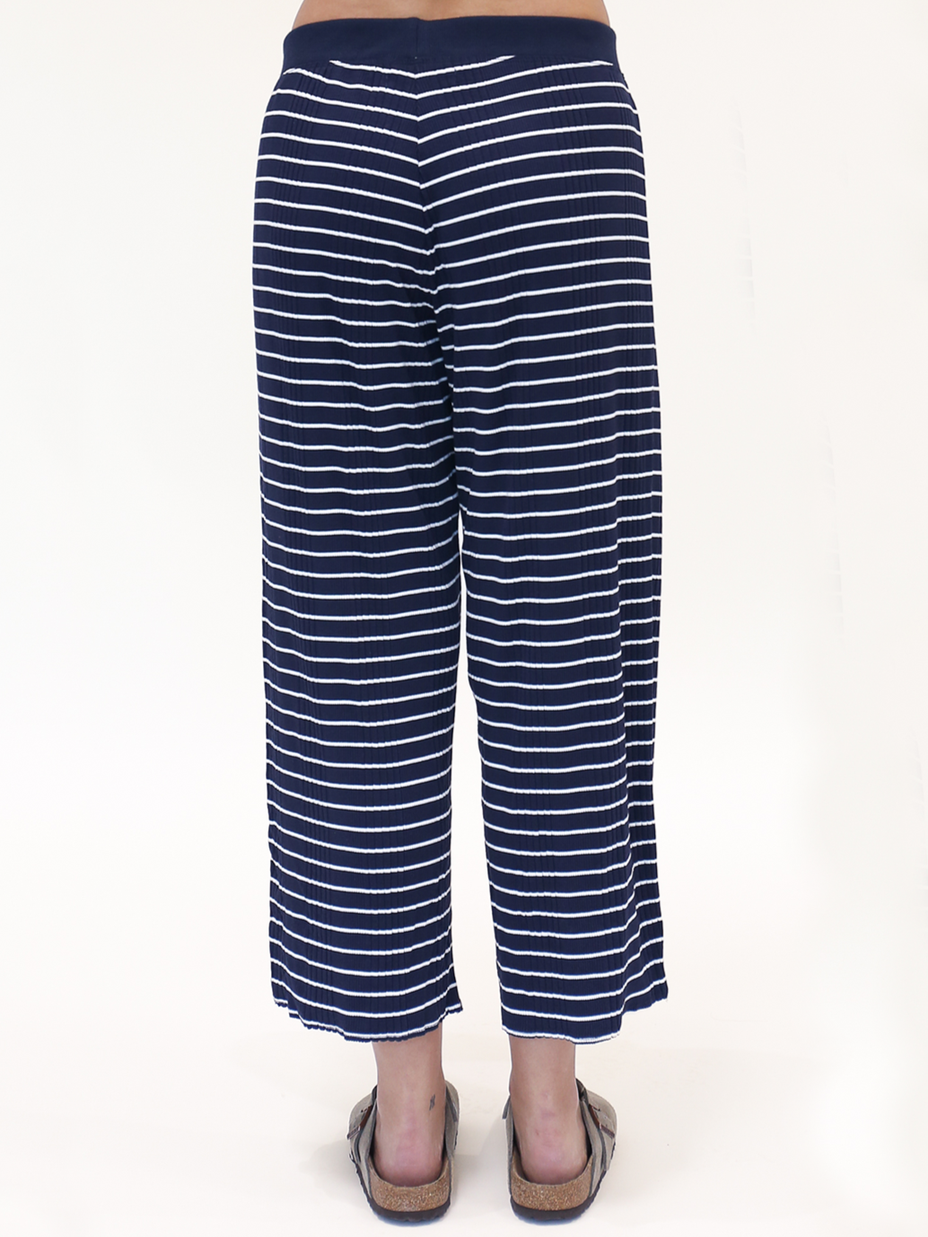 Lindy Pant - Indigo Stripe