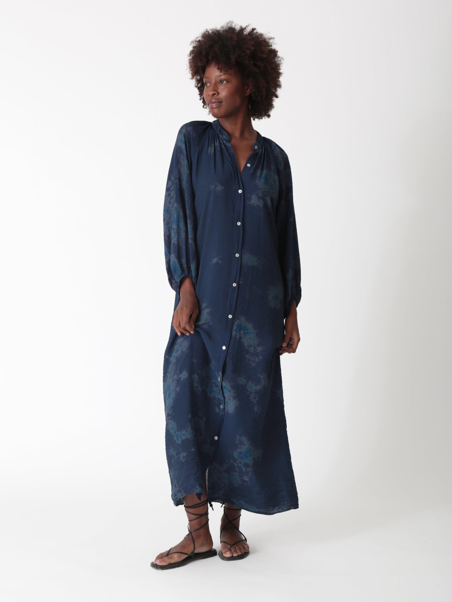 Anabelle Dress - Indigo Ice