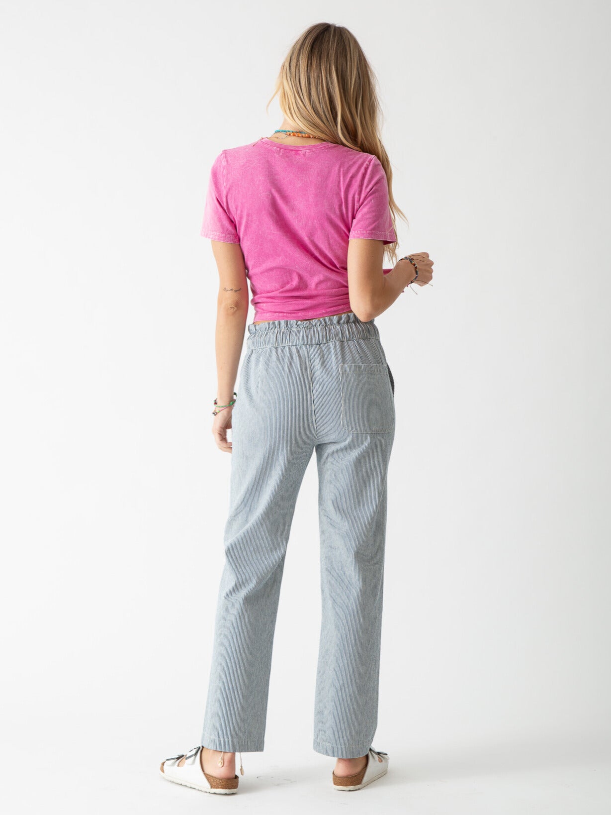 Pocket Tee - Acid Fuchsia
