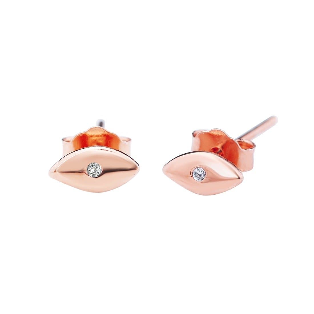 Emma Earrings - Rose Gold