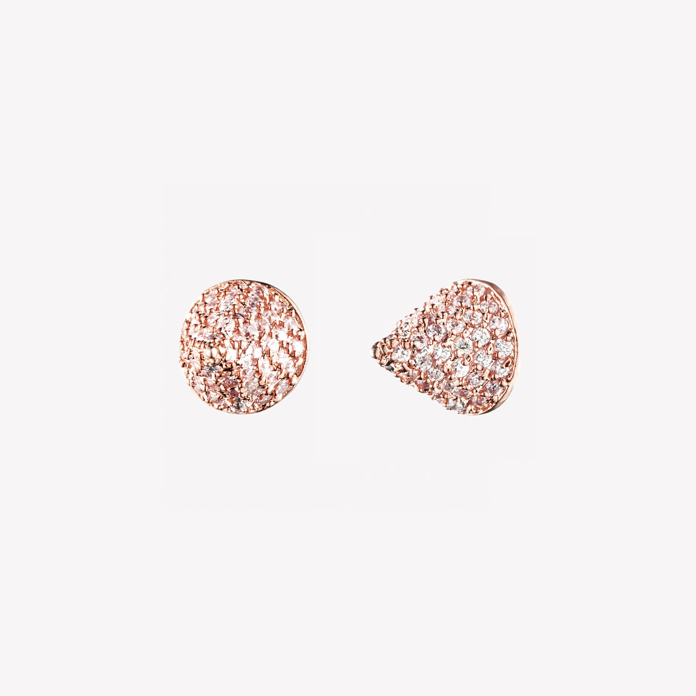 Pavé Cone Stud Earrings
