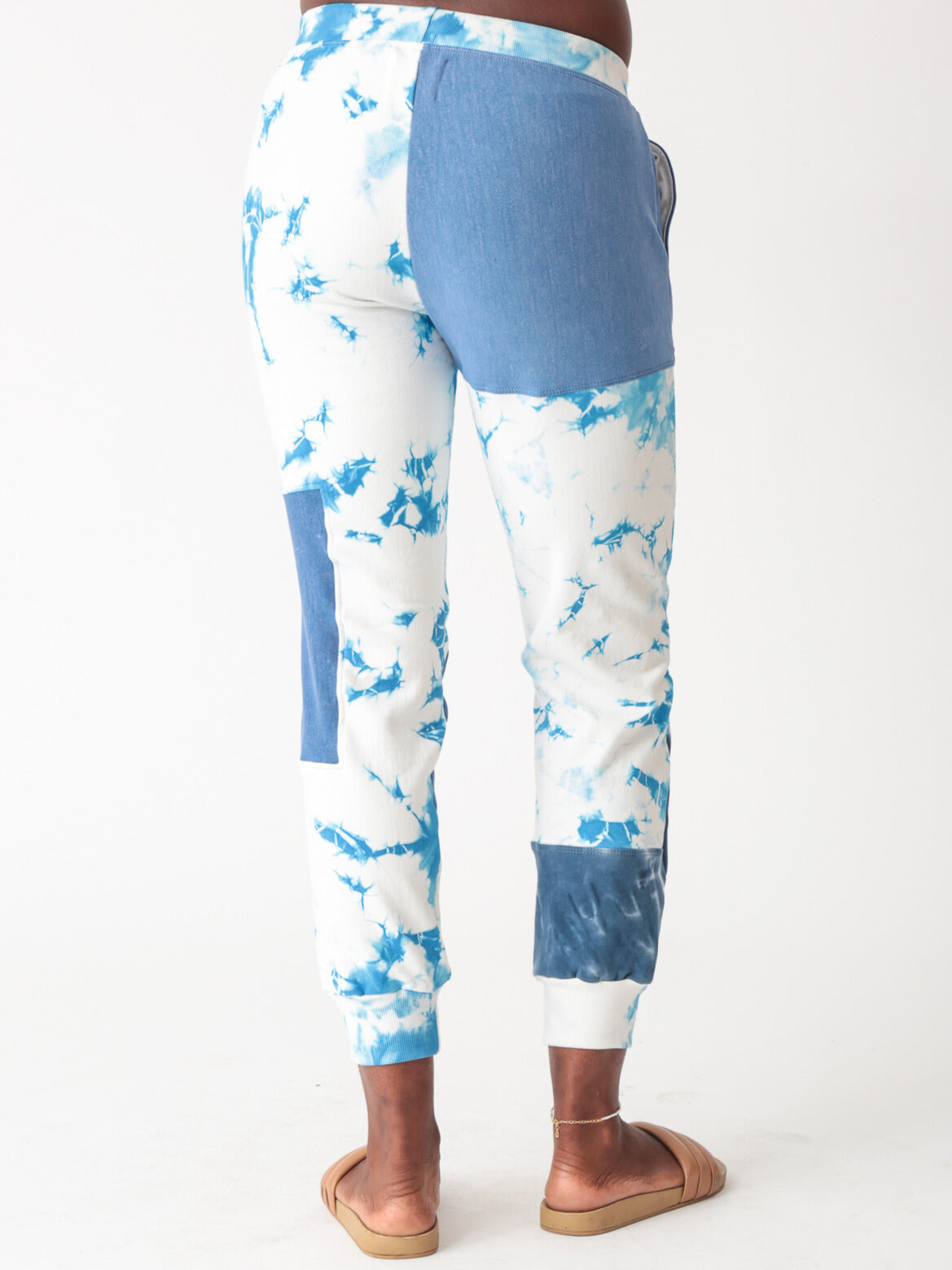 Classic Jogger - Indigo Patchwork