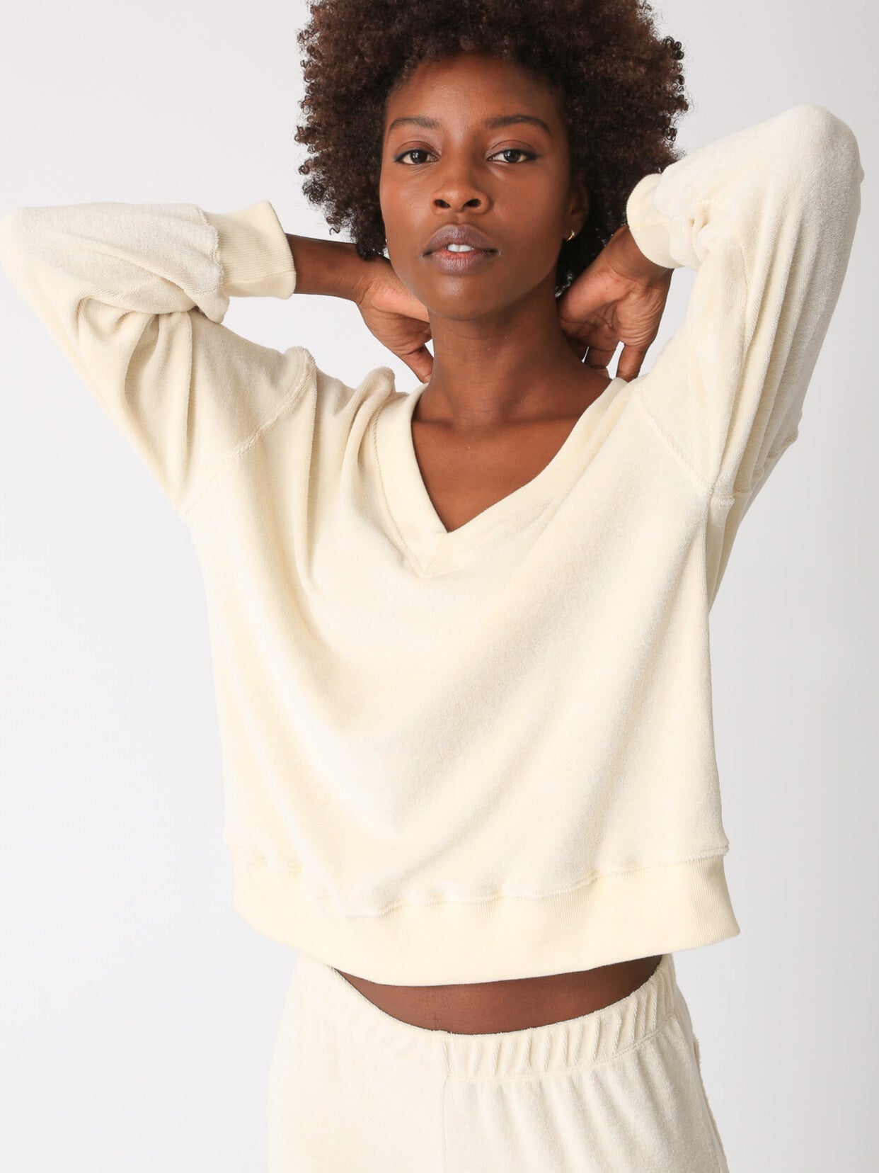 AVA SWEATSHIRT | ELECTRIC & ROSE