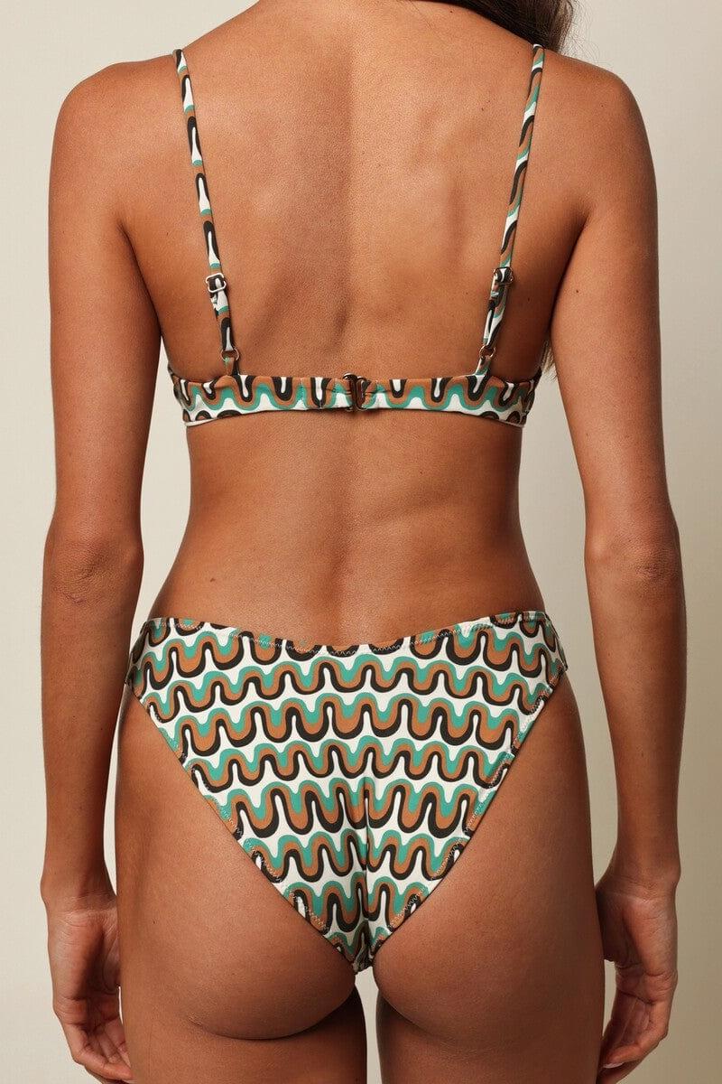 Groovy Lulu (Zig-Zag Stitch) Bikini Bottom