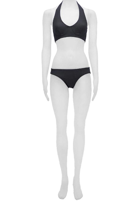 UNDERWIRE HALTER BRA