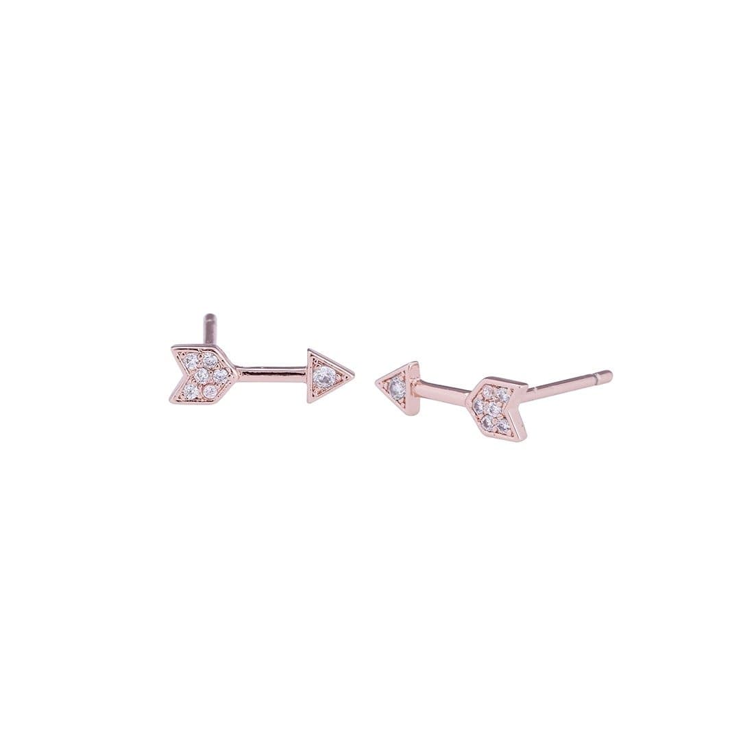Holly Earrings - Rose Gold