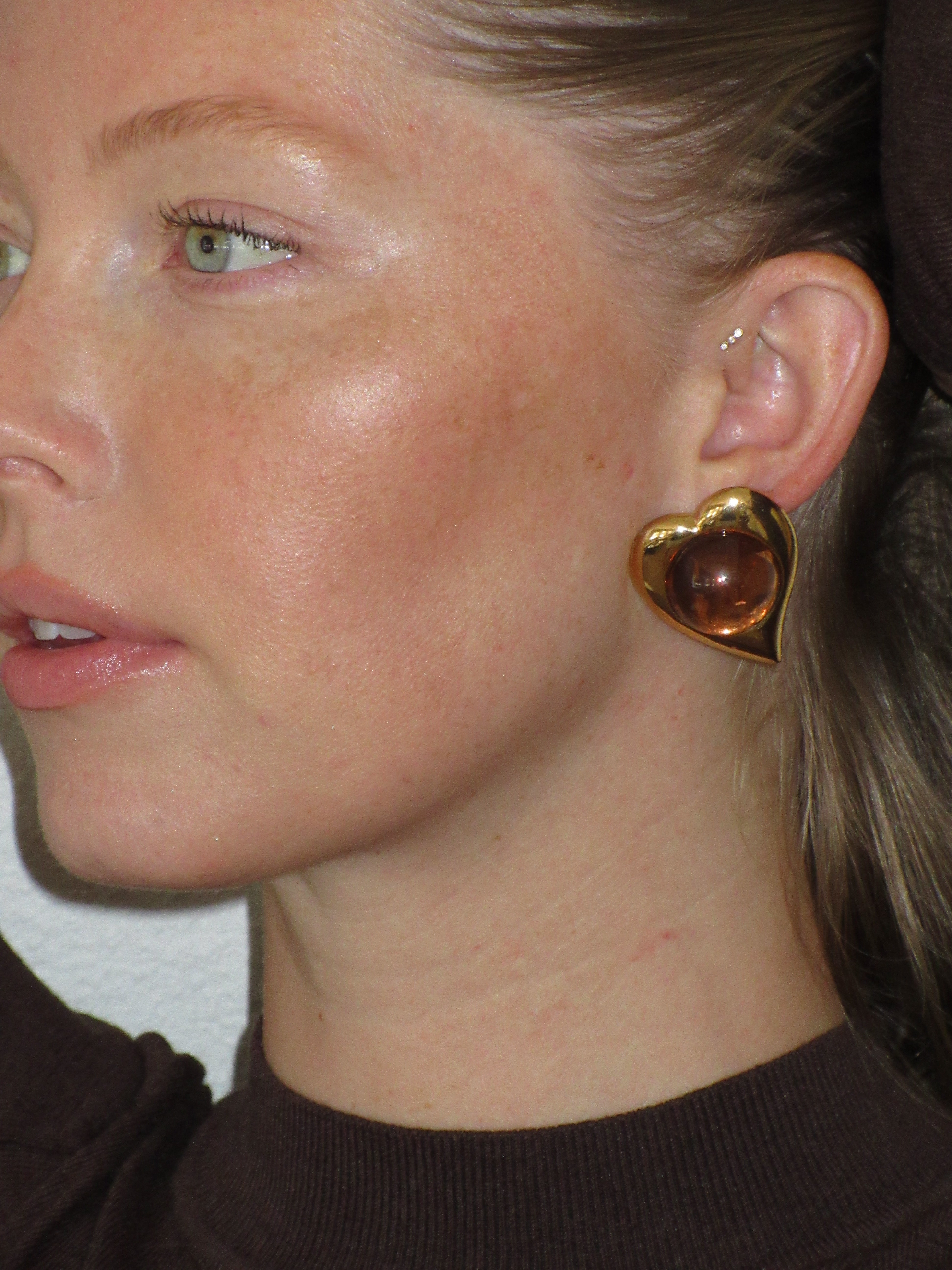 Eden Earrings in Cocoa