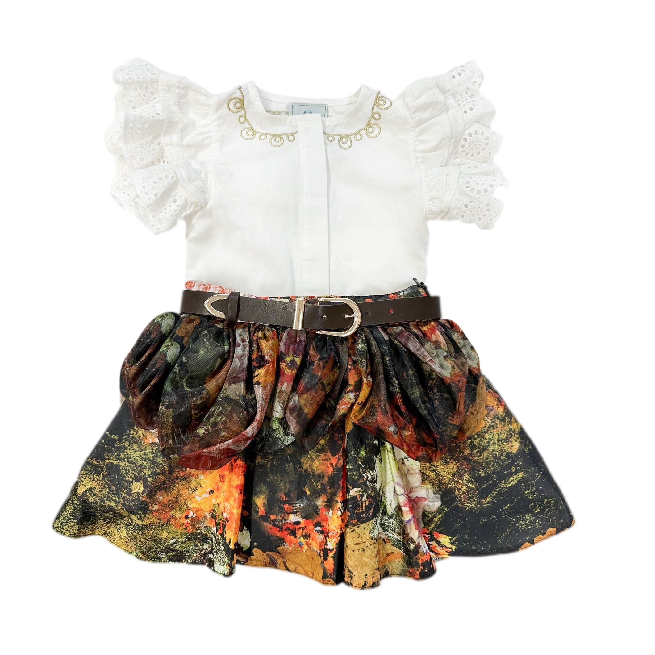 Alexis Blouse and Skirt Set - Petite Maison Kids