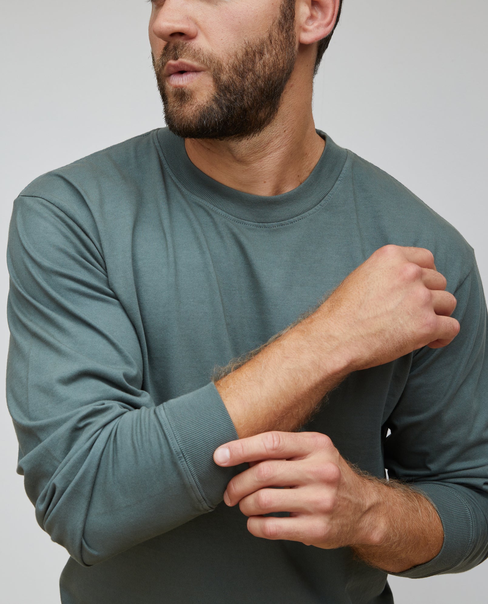 T168 - Jon - Men's Cotton Long Sleeve Tee
