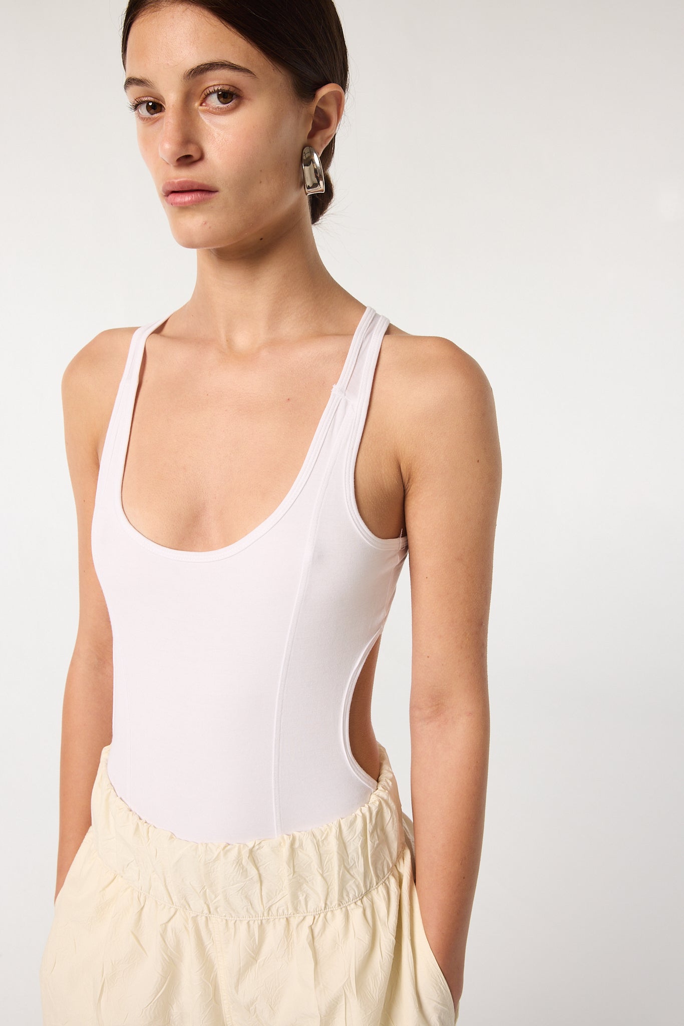 LANA BODYSUIT WHITE - The Line by K