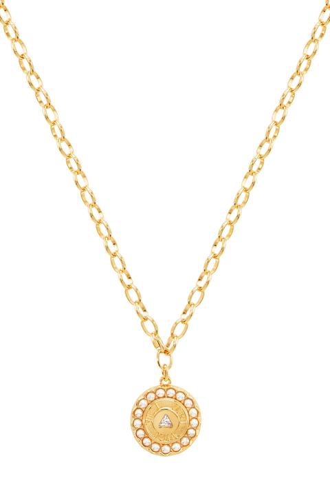 I Came I Saw I Conquered Necklace - Gold