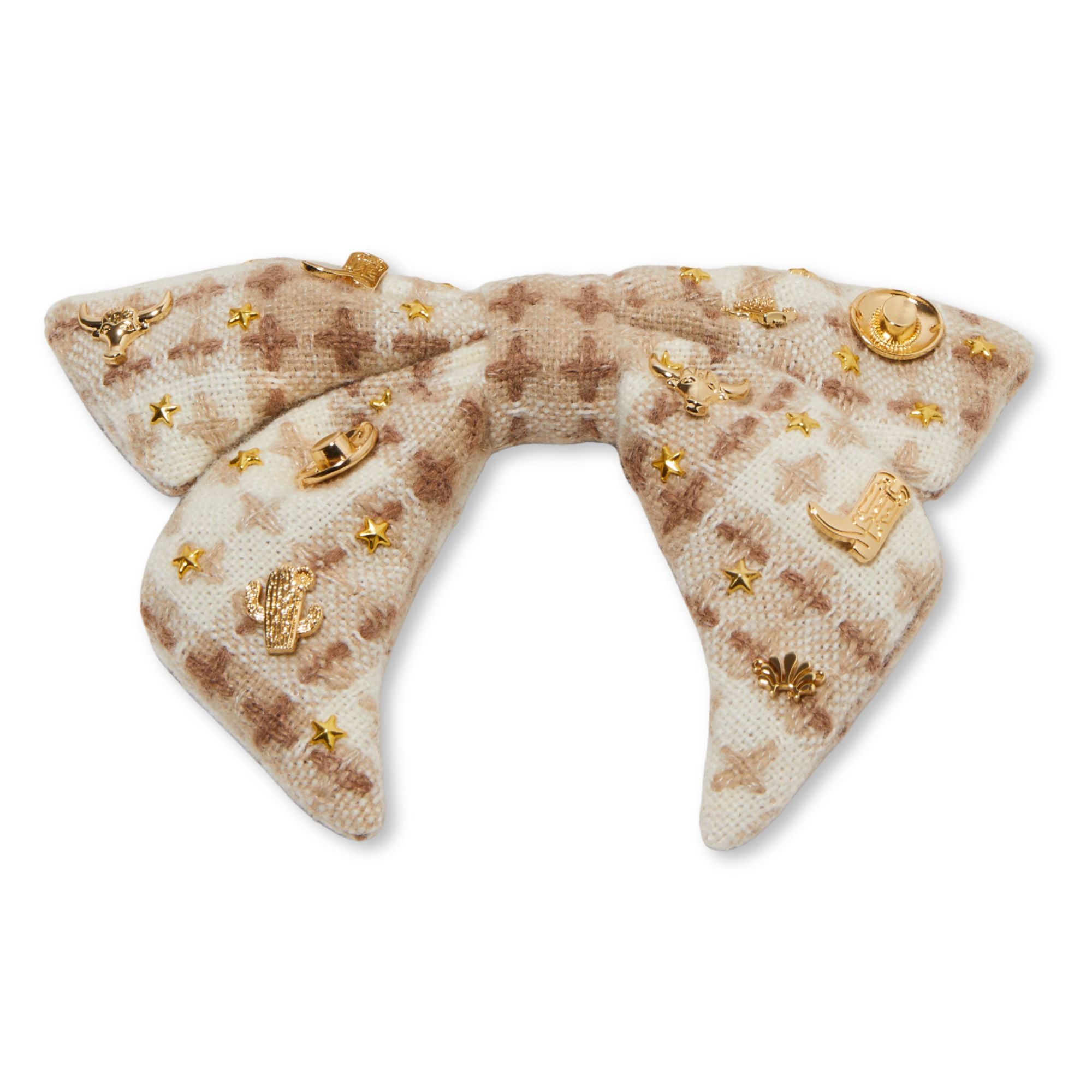 Lonestar Embellished Bow Barrette