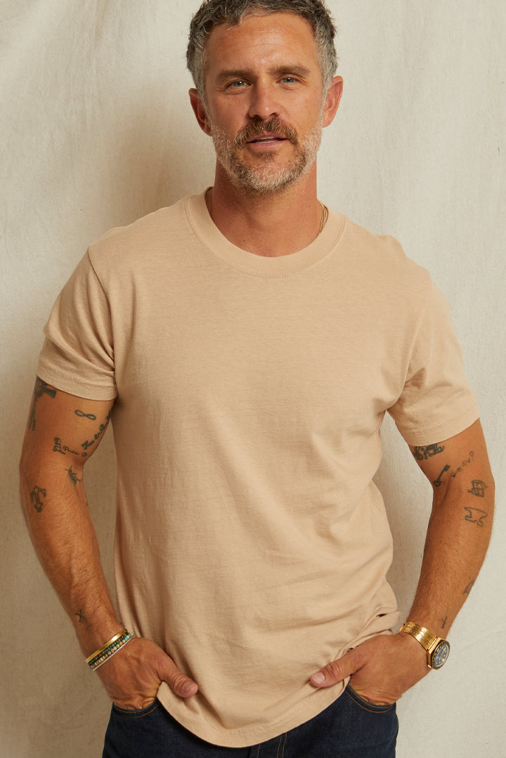 T167 - Mick - Men's Cotton Crew Neck S/s Tee