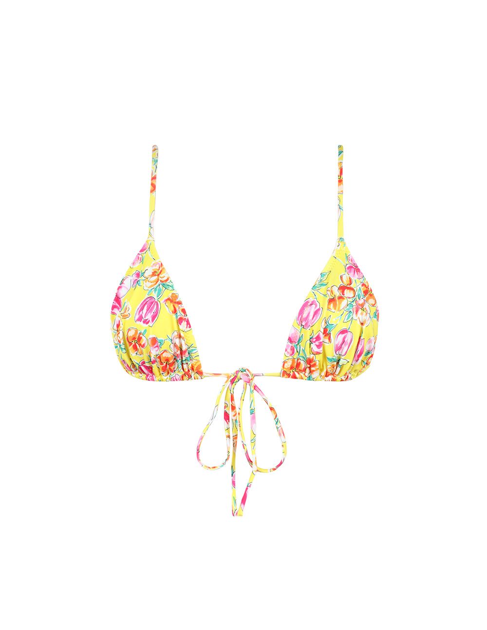 Miss Bahamas Triangle Front Tie Top