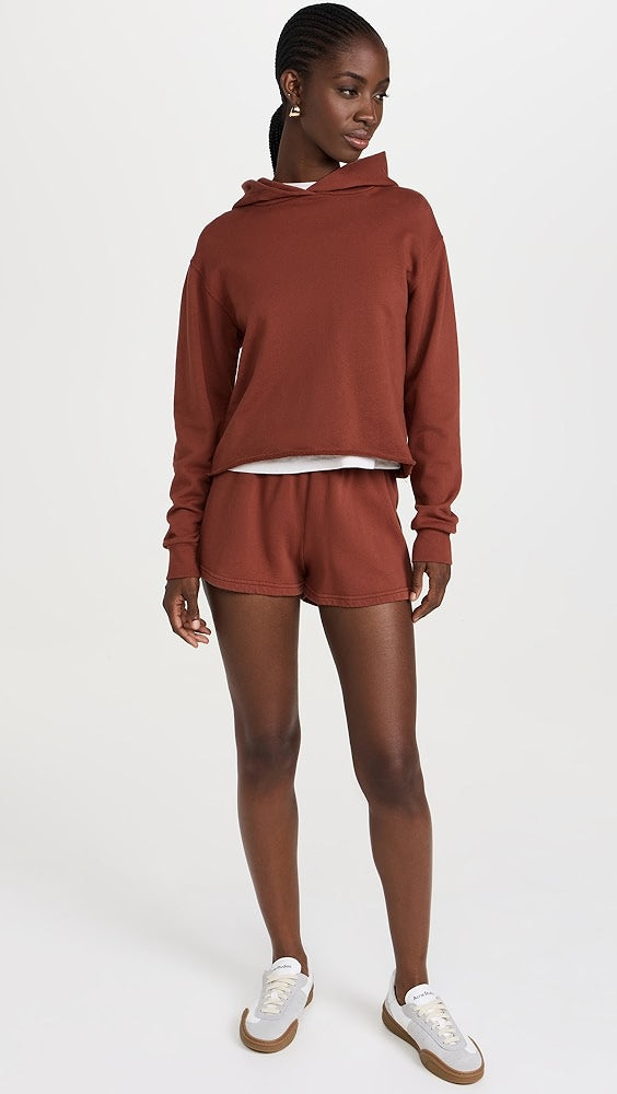 T123 - Kokomo - Beach Fleece Cut Off Hoodie